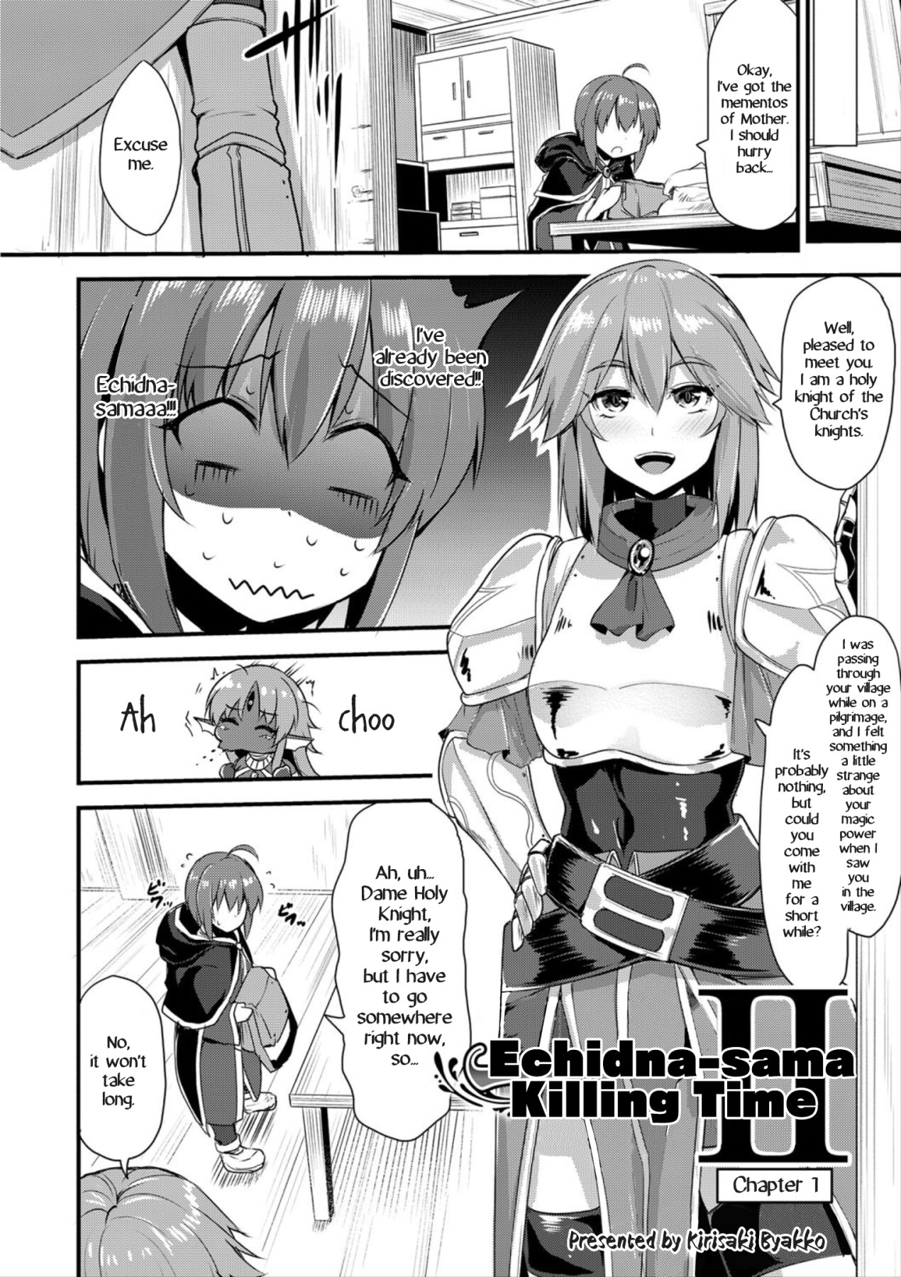 Hentai Manga Comic-Echidna-sama's Way To Kill Time 2-Chapter 1-6